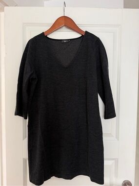 Filippa K Sweater Dress - Charcoal Gray